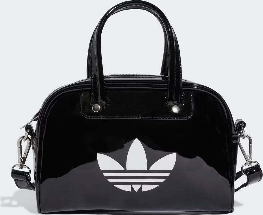 Adidas Originals Adicolor Mini Bowling Tas Women Schoudertassen zwart Maat ONE SIZE Accessoires - Foto 3