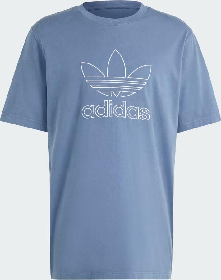 Adidas Sportswear T-shirt met labelstitching en ronde hals