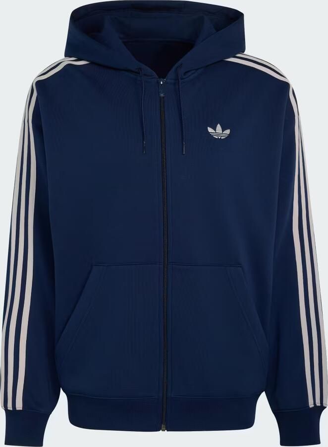 Adidas Adicolor Oversized Hoodie met Lange Ritssluiting - Foto 3