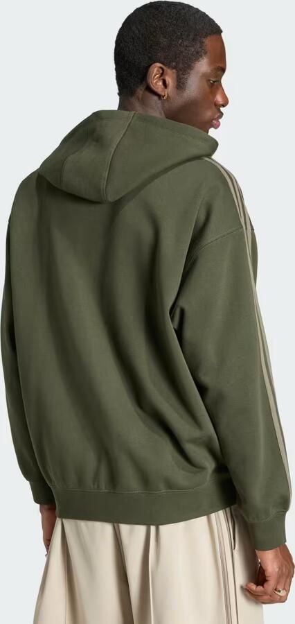 Adidas Adicolor Oversized Hoodie met Lange Ritssluiting - Foto 5