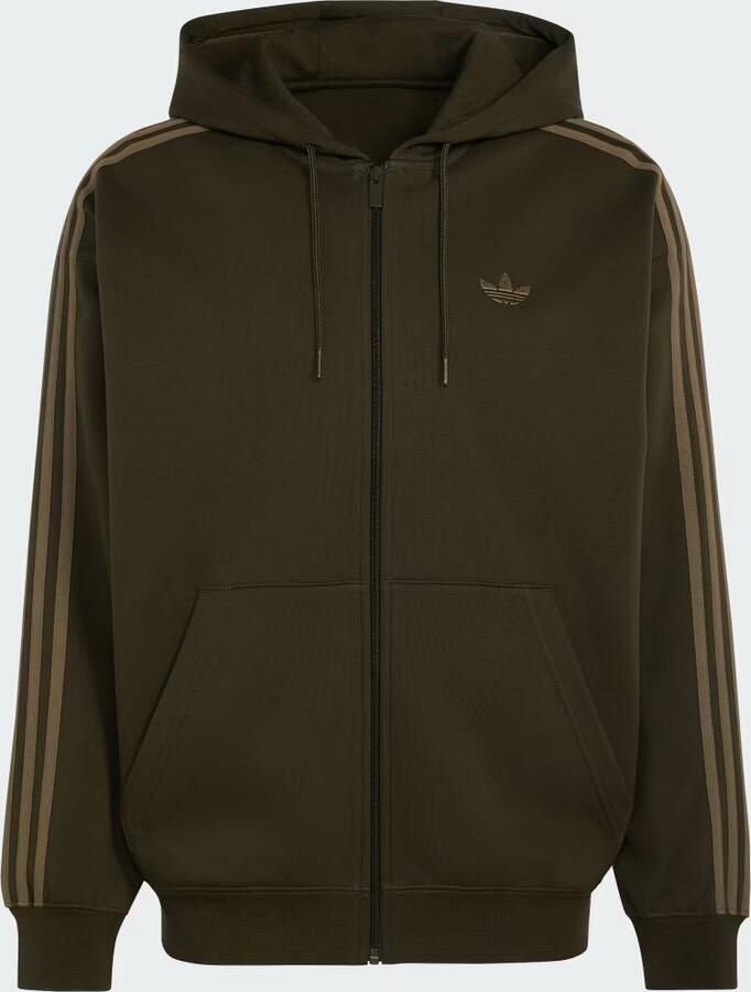Adidas Adicolor Oversized Hoodie met Lange Ritssluiting - Foto 3