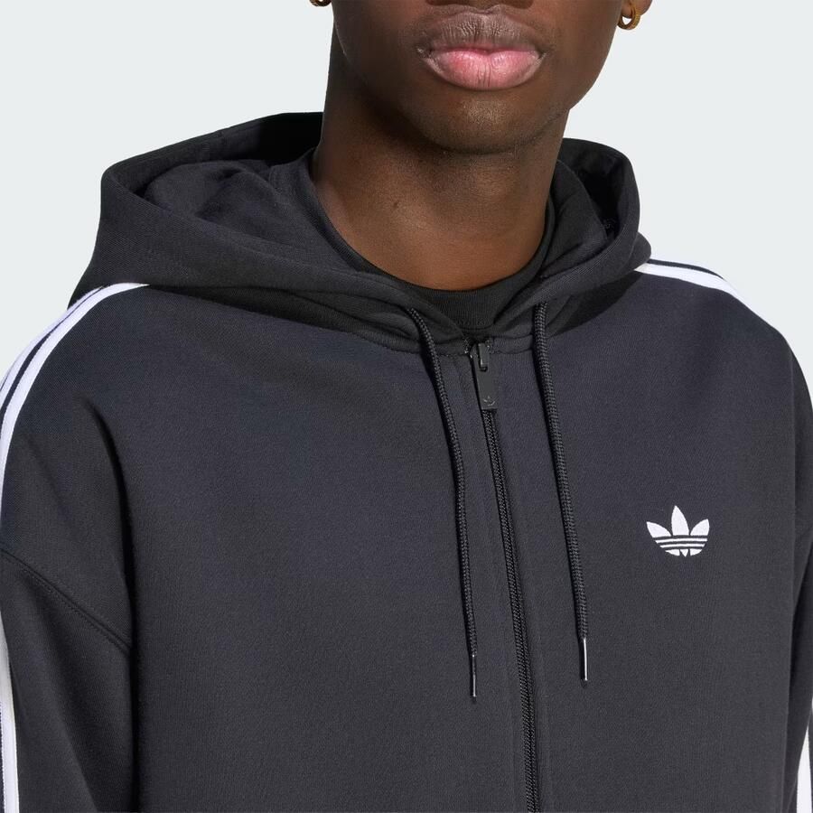 Adidas Adicolor Oversized Hoodie met Lange Ritssluiting - Foto 2