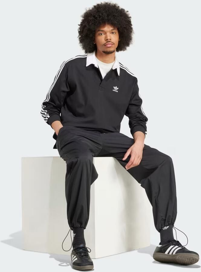 Adidas Originals Poloshirt met labelstitching model 'Rugby Polo' - Foto 3