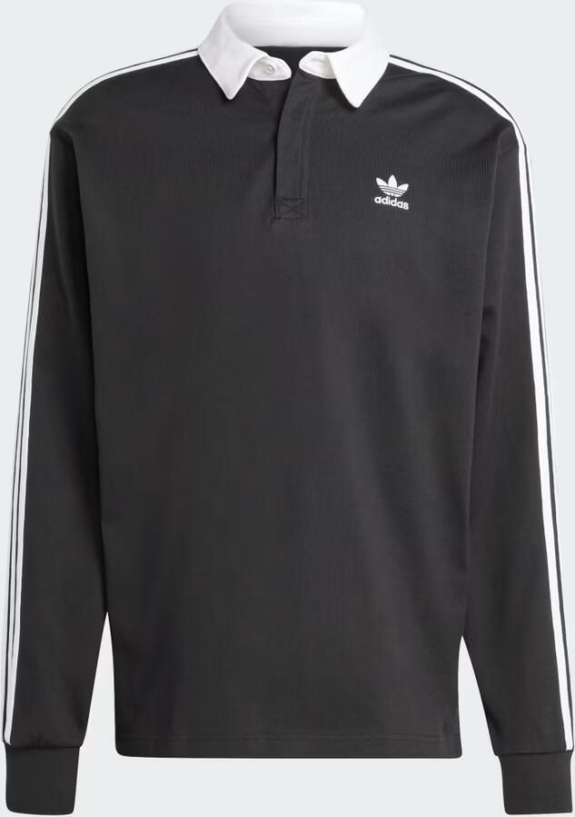 Adidas Originals Poloshirt met labelstitching model 'Rugby Polo' - Foto 4