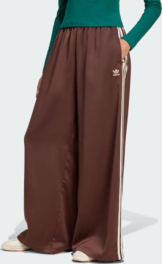 Adidas Adicolor Satin Wide Leg Trainingsbroek