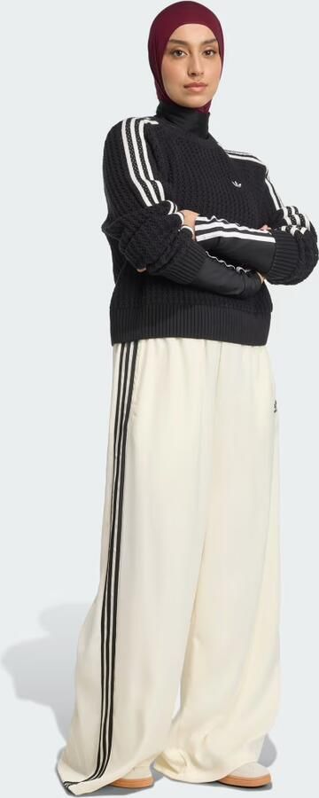 Adidas Adicolor Satin Wide Leg Trainingsbroek - Foto 5
