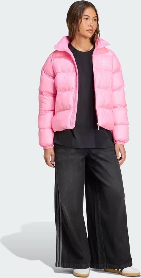 Adidas Originals Gewatteerd jack met labelstitching - Foto 4