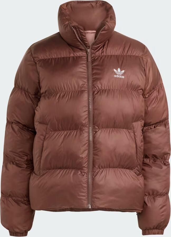 Adidas Originals Short Puffer Jacket Women jackets bruin Maat XS Kleding - Foto 5