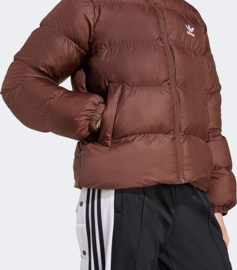 Adidas Originals Short Puffer Jacket Women jackets bruin Maat XS Kleding - Foto 2