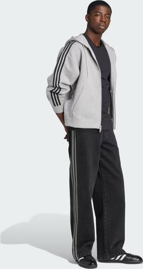 Adidas Originals Adicolor Spacer Oversized Hoodie Grijs- Heren Grijs - Foto 7