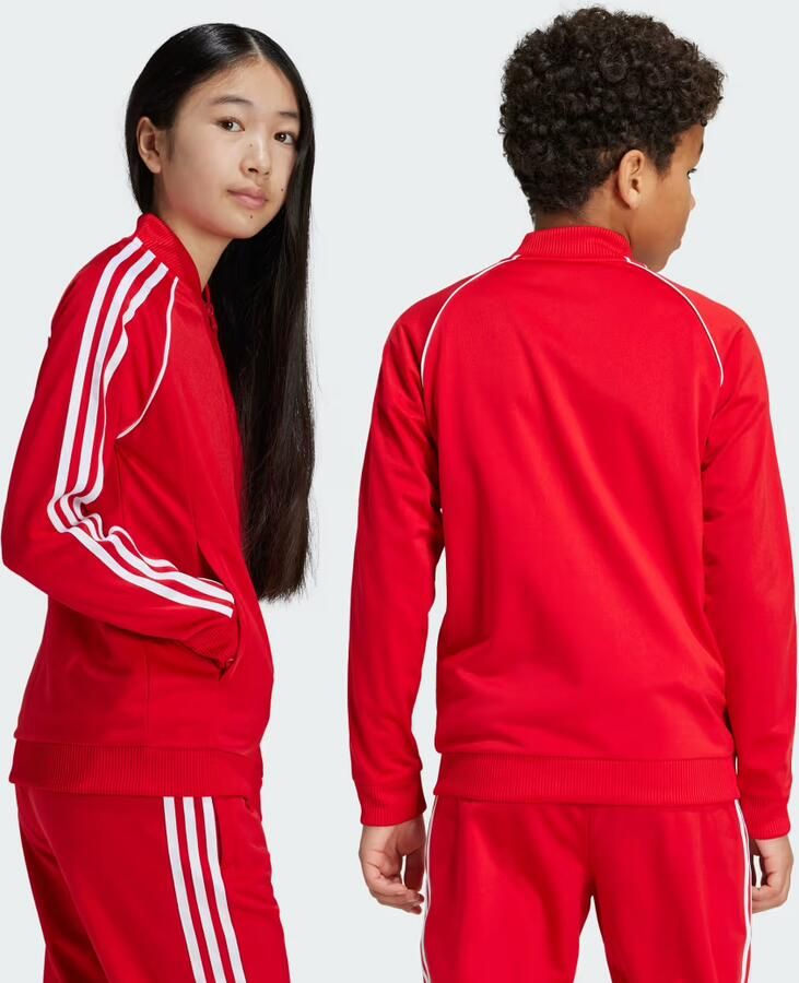 Adidas Originals Superstar trainingsjacke Unisex Trainingspakken rood Kleding - Foto 8