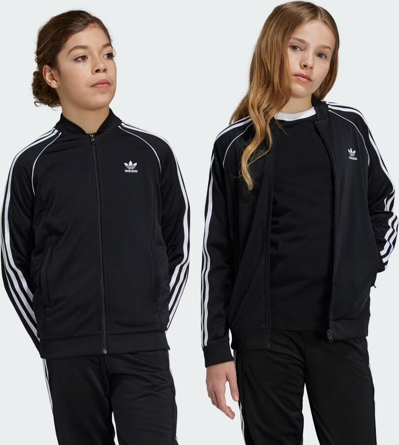 Adidas Originals Superstar trainingsjacke Unisex Trainingspakken zwart Kleding - Foto 4
