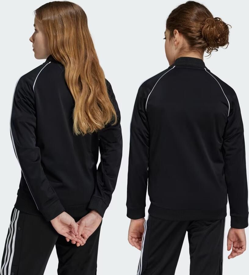 Adidas Originals Superstar trainingsjacke Unisex Trainingspakken zwart Kleding - Foto 3