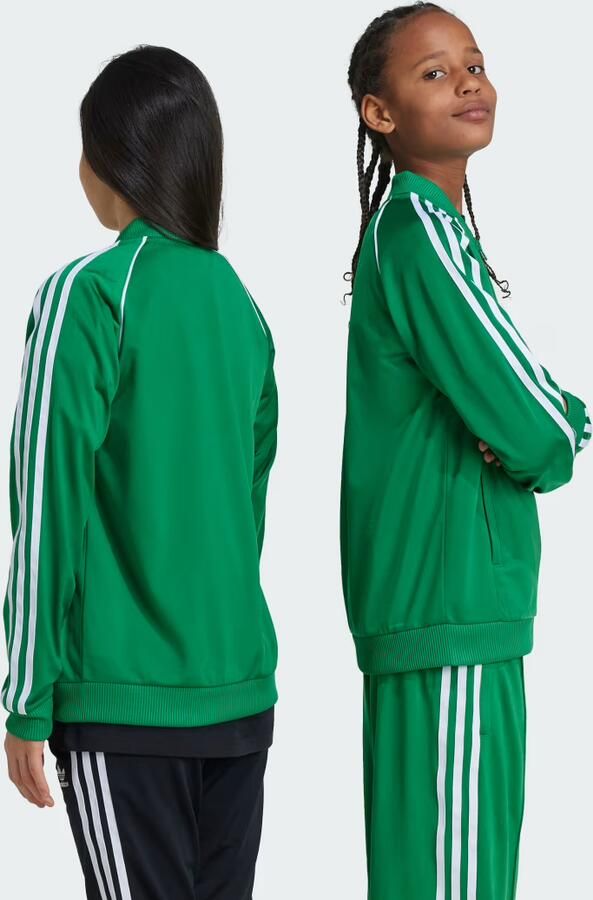 Adidas Originals adicolor Superstar Trackjacket Unisex Trainingspakken groen Kleding - Foto 5