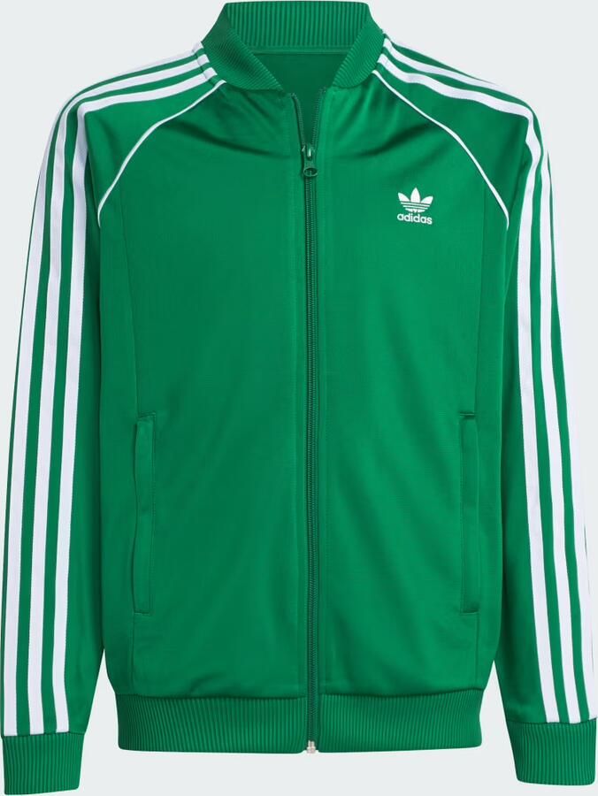 Adidas Originals adicolor Superstar Trackjacket Unisex Trainingspakken groen Kleding - Foto 4