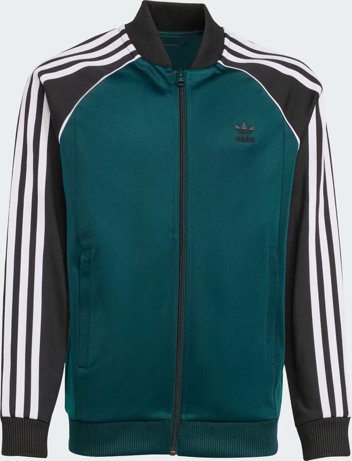 Adidas Originals SST Track Top Unisex Trainingspakken groen Kleding
