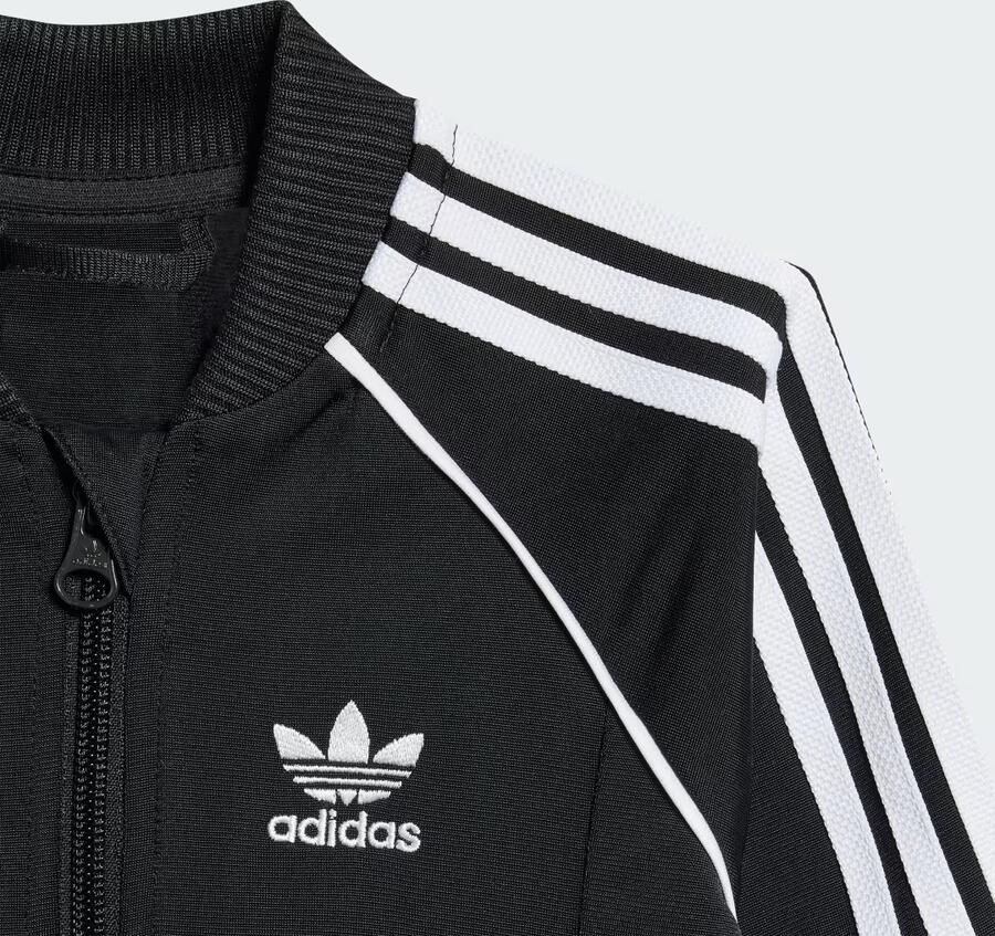 Adidas Originals SS Trainingspak Baby's Zwart Kind Zwart
