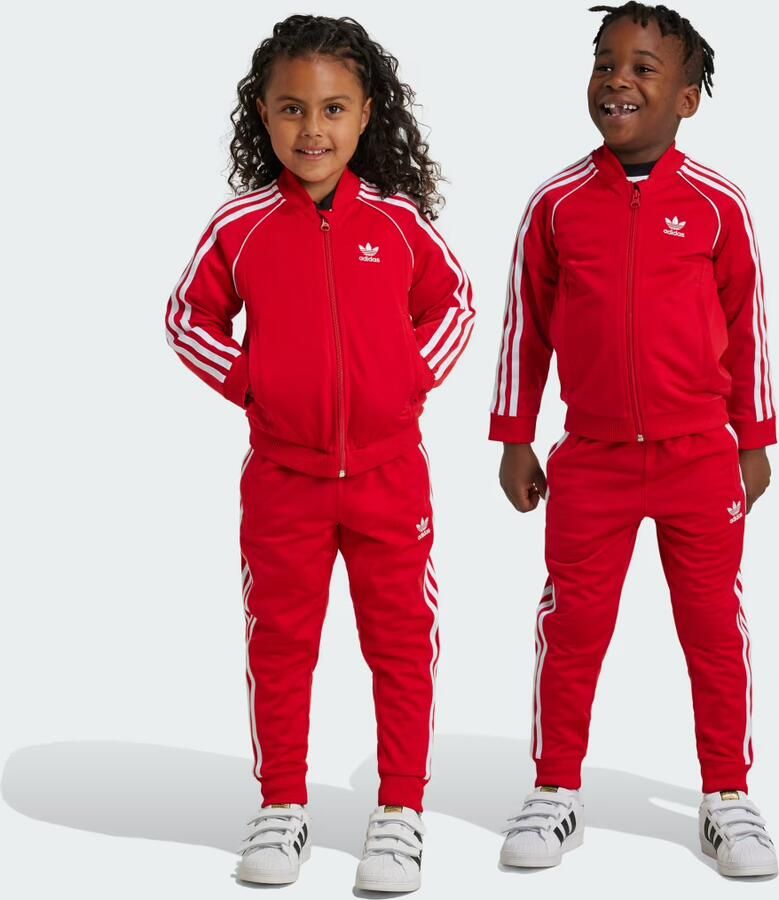 Adidas Originals SST Tracksuit Children Better Scarlet Better Scarlet - Foto 6