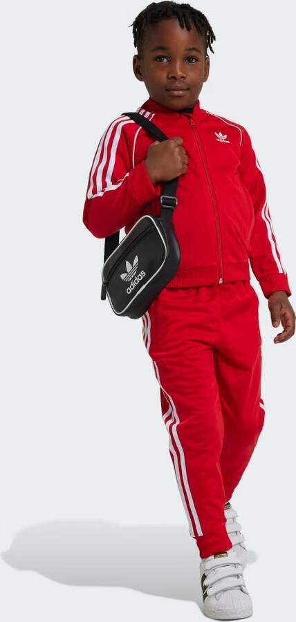 Adidas Originals SST Tracksuit Children Better Scarlet Better Scarlet - Foto 3