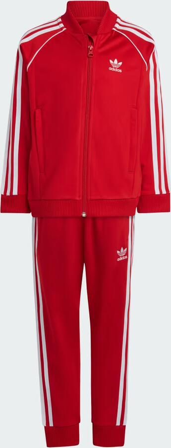 Adidas Originals SST Tracksuit Children Better Scarlet Better Scarlet - Foto 4
