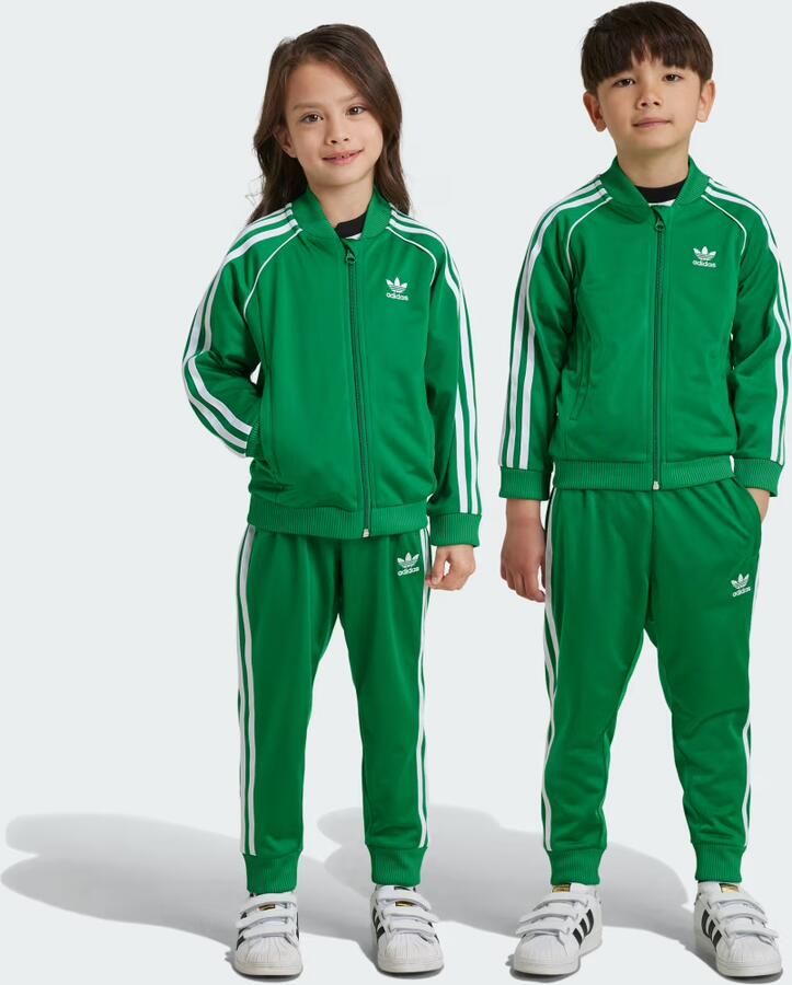Adidas Adicolor SST Trainingspak Kids Groen Kind Groen - Foto 6