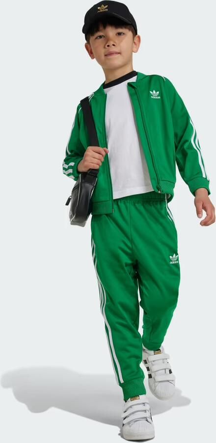 Adidas Adicolor SST Trainingspak Kids Groen Kind Groen - Foto 3