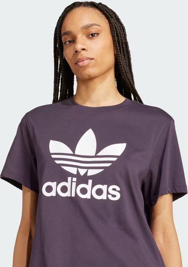 Adidas Adicolor Trefoil Boxy T-shirt - Foto 4