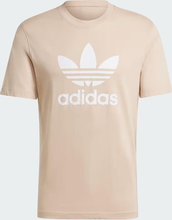 Adidas Originals Beige Korte Mouw Sportieve T-shirt Beige Heren - Foto 2