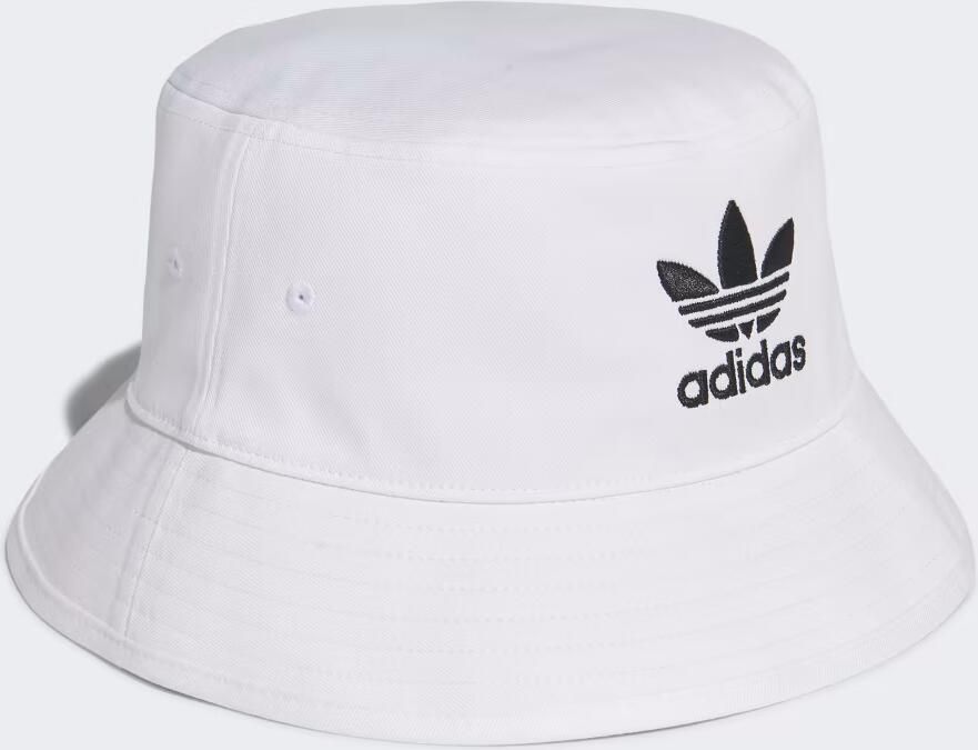 Adidas Originals adicolor Bucket Hat unisex Caps & Mutsen wit Maat ONE SIZE Accessoires - Foto 5