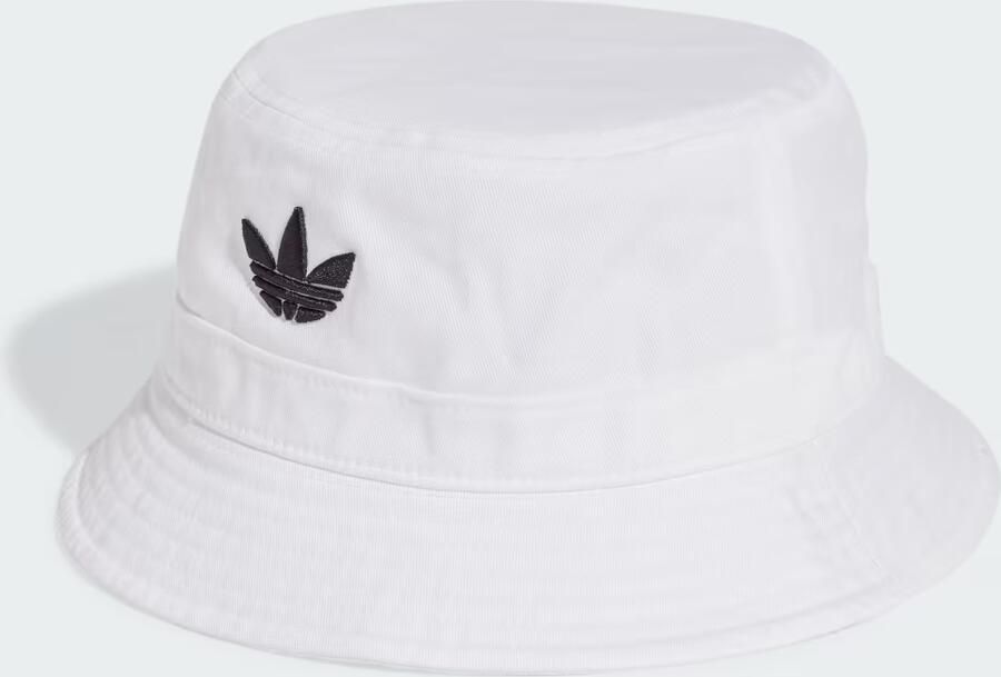 Adidas Originals Adicolor Bucket Hat Unisex Caps & Mutsen wit Maat ONE SIZE Accessoires - Foto 5