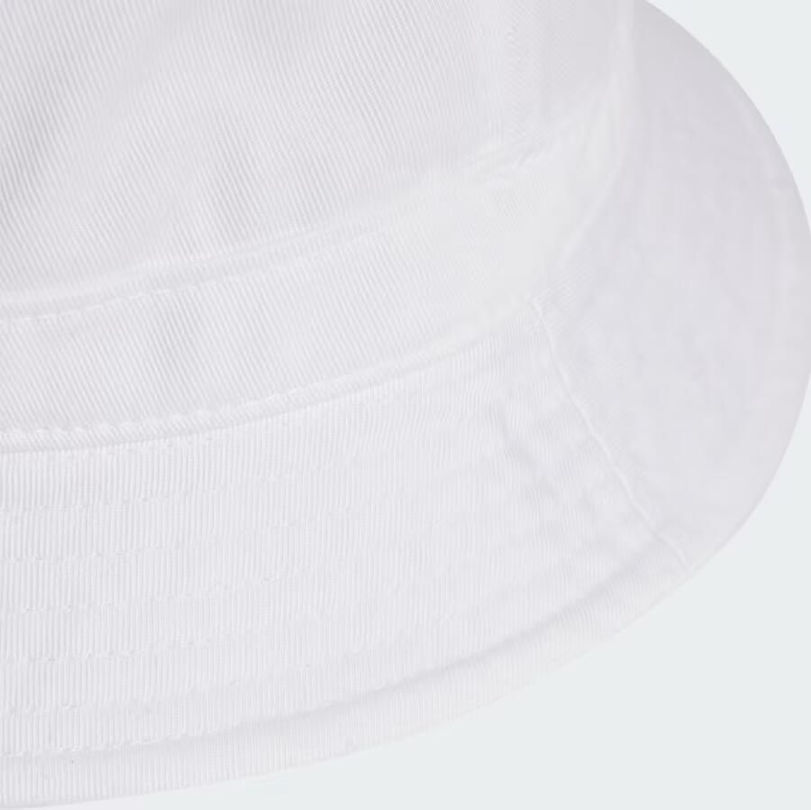 Adidas Originals Adicolor Bucket Hat Unisex Caps & Mutsen wit Maat ONE SIZE Accessoires