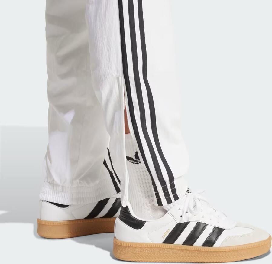 Adidas Originals adicolor Firebird trainingshose Men Trainingsbroeken wit Maat XL Kleding