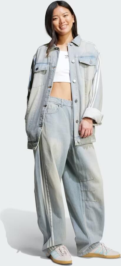 Adidas Adilenium Season 3 Banana Fitted Washed Denim Broek - Foto 5