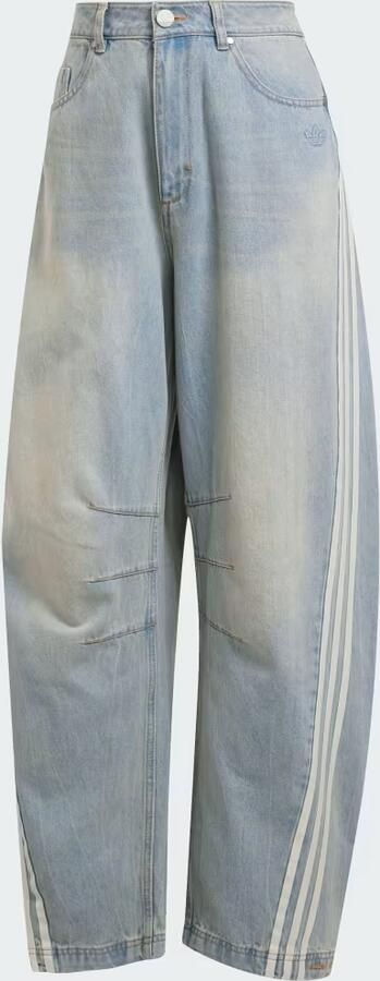 Adidas Adilenium Season 3 Banana Fitted Washed Denim Broek - Foto 6