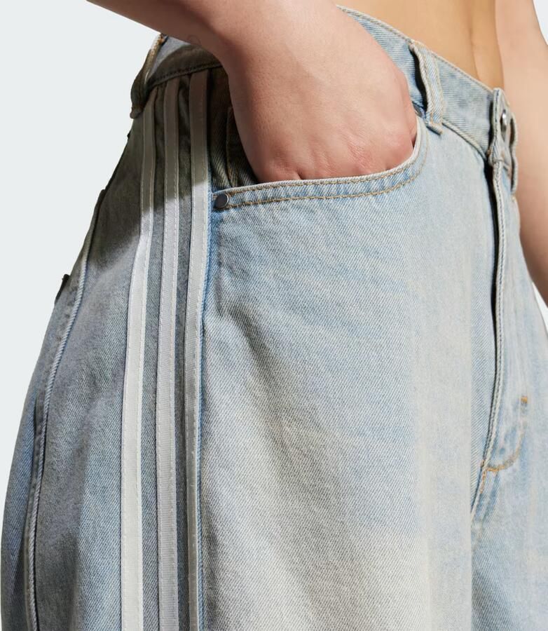 Adidas Adilenium Season 3 Banana Fitted Washed Denim Broek - Foto 3