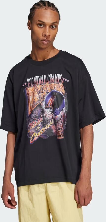 Adidas Originals T-shirt met print Black Heren - Foto 7
