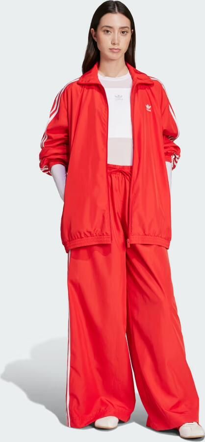 Adidas Originals Firebird oversized trainingsjacke Women Trainingspakken rood Maat XS Kleding - Foto 9