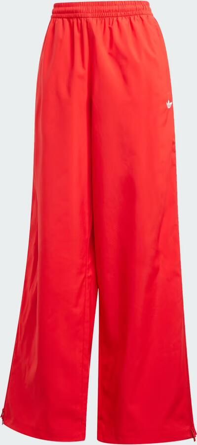 Adidas Originals Woven Wide-Leg Broek met 3 Strepen Women Trainingsbroeken rood Maat XS Kleding - Foto 13