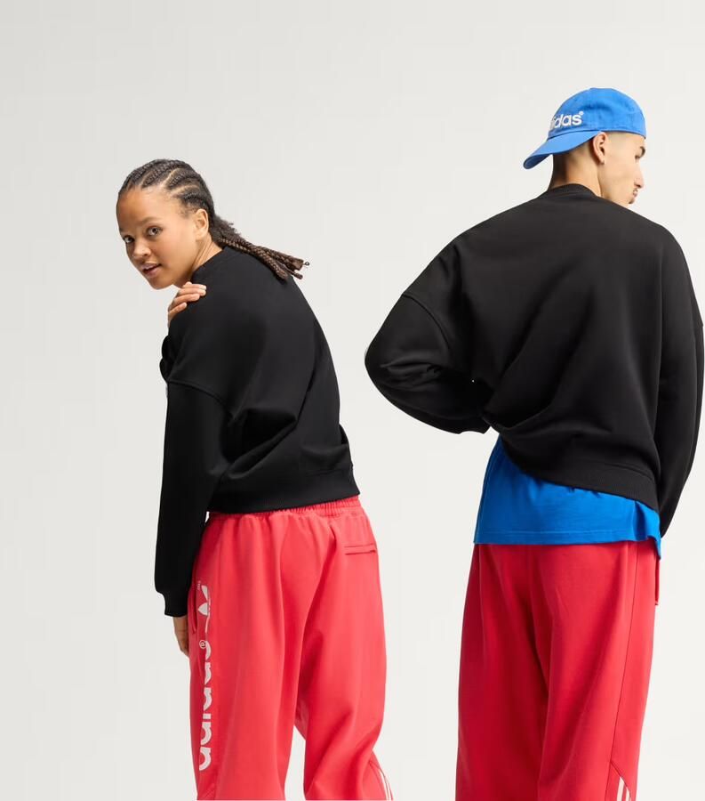 Adidas adiSignature 3 Stripes Crewneck Sweatshirt - Foto 3