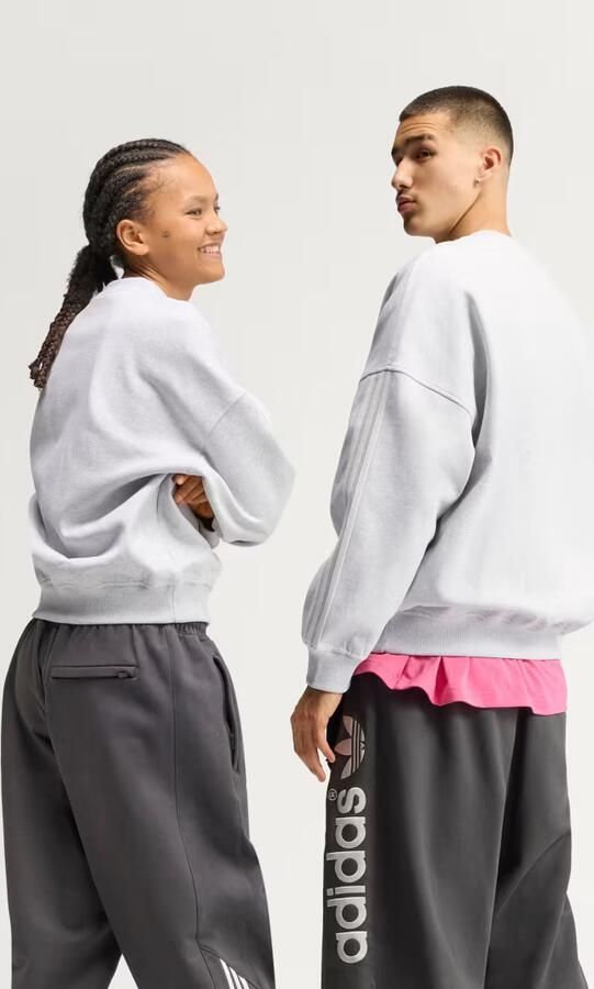 Adidas adiSignature 3 Stripes Crewneck Sweatshirt - Foto 6