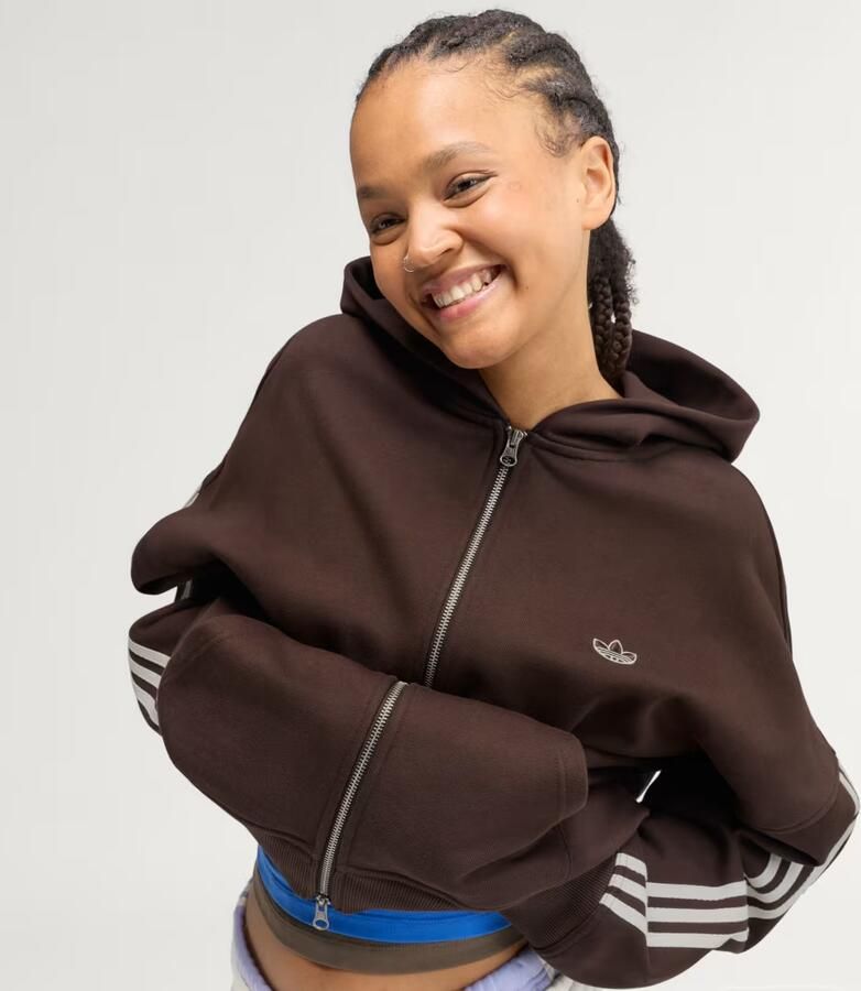 Adidas adiSignature 3 Stripes Full Zip Hoodie - Foto 3