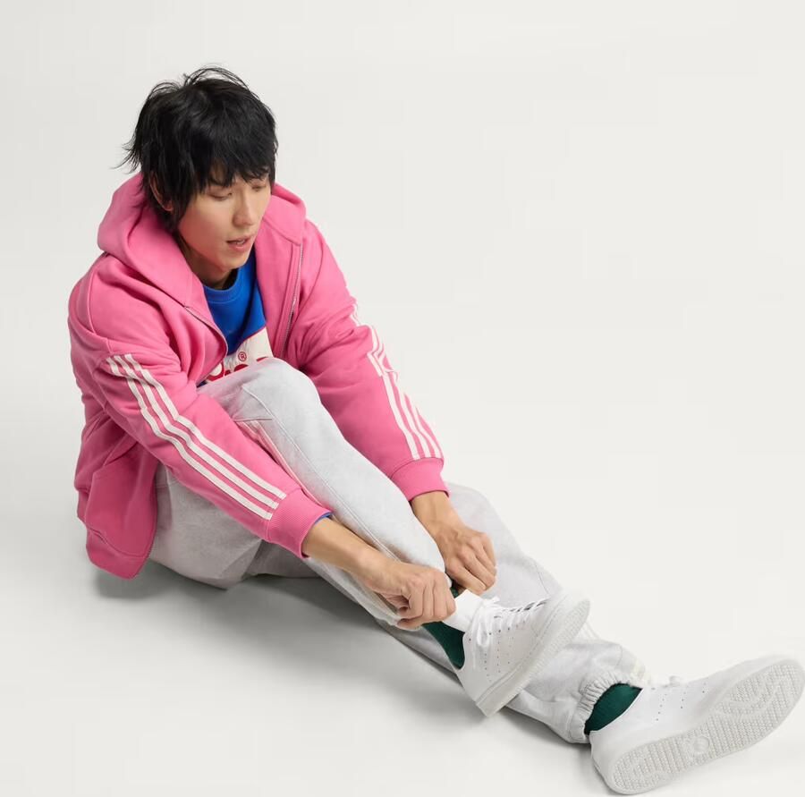 Adidas adiSignature 3 Stripes Full Zip Hoodie - Foto 3