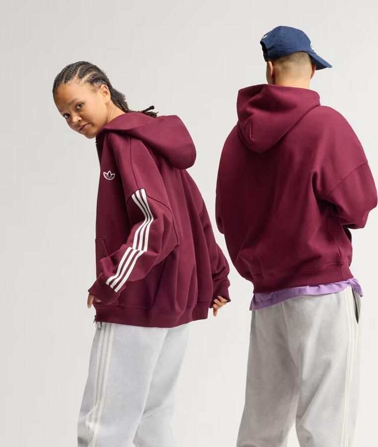 Adidas adiSignature 3 Stripes Full Zip Hoodie - Foto 3