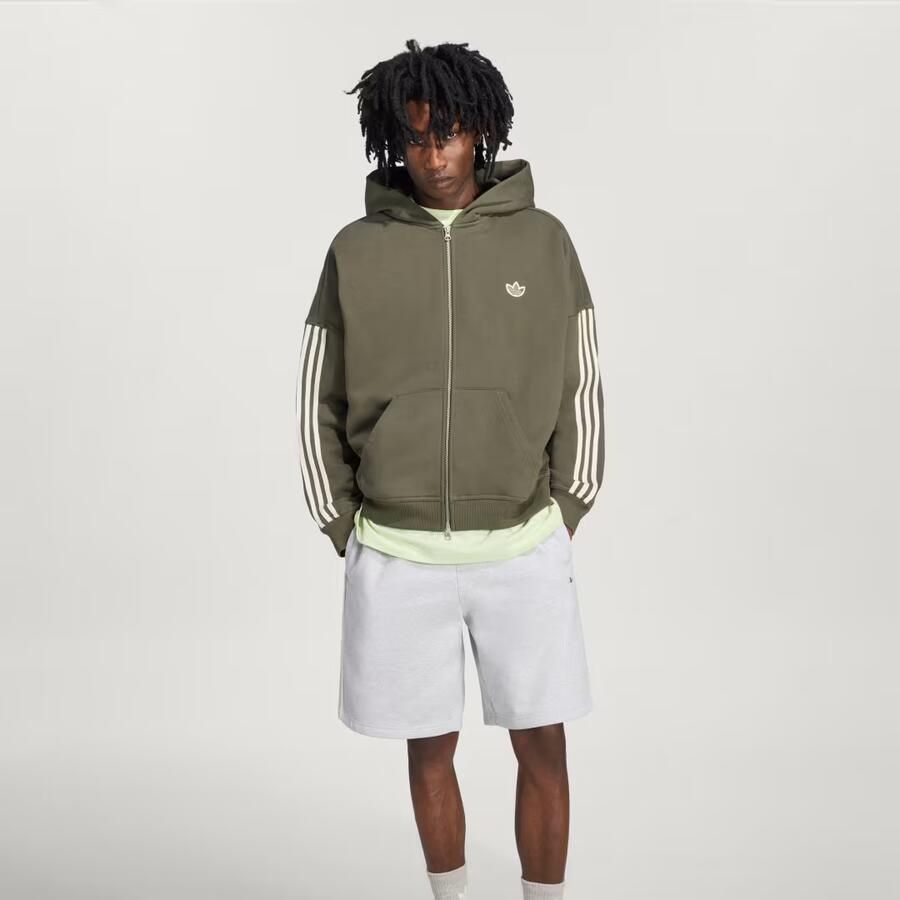 Adidas adiSignature 3 Stripes Full Zip Hoodie