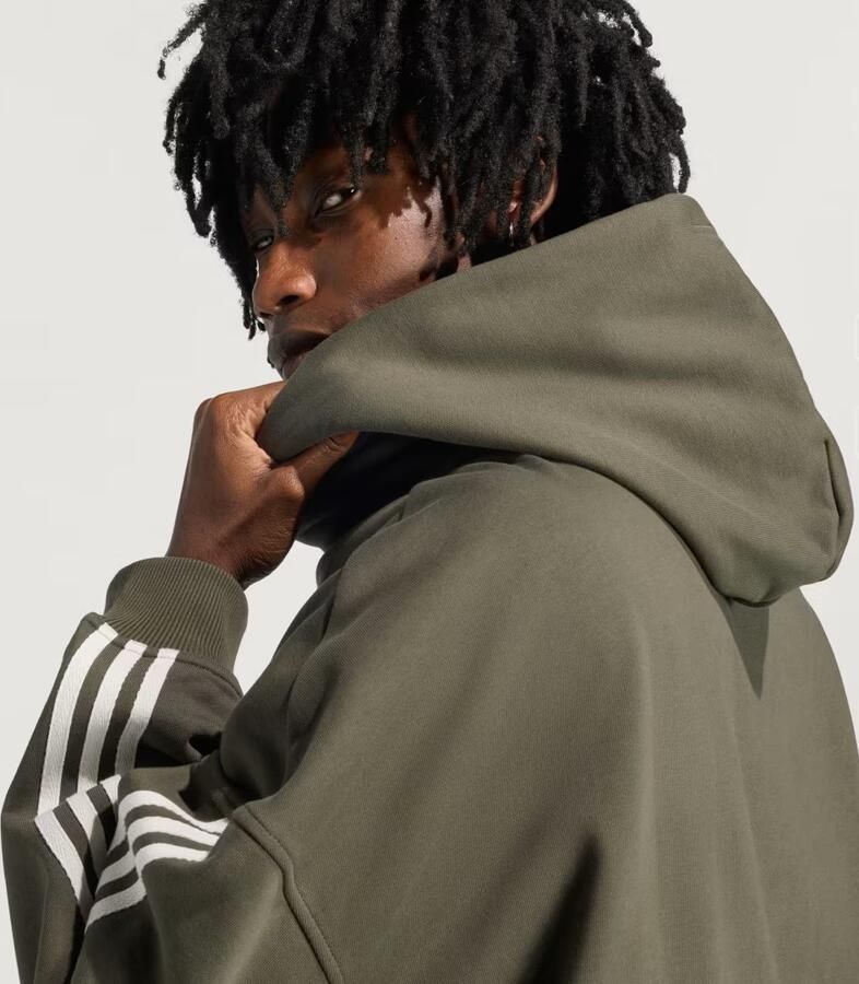 Adidas adiSignature 3 Stripes Full Zip Hoodie - Foto 6