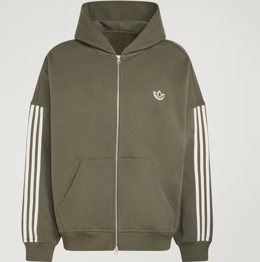 Adidas adiSignature 3 Stripes Full Zip Hoodie - Foto 3