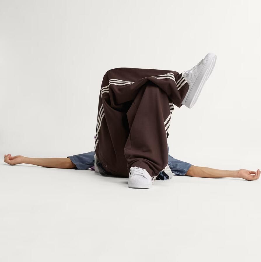 Adidas adiSignature 3 Stripes Open Hem Sweatpants - Foto 2