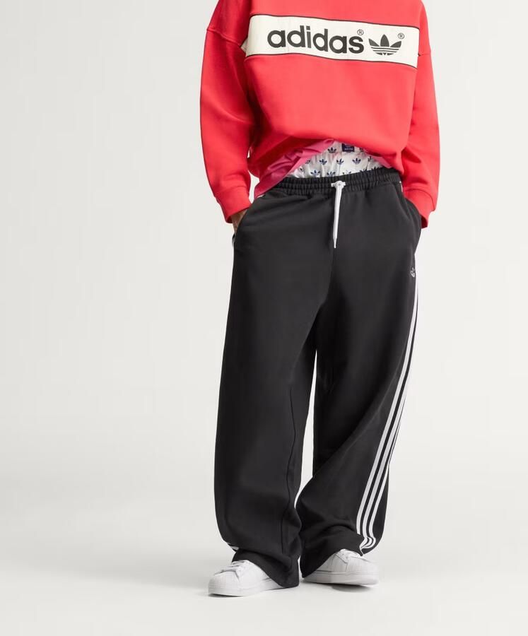 Adidas adiSignature 3 Stripes Open Hem Sweatpants