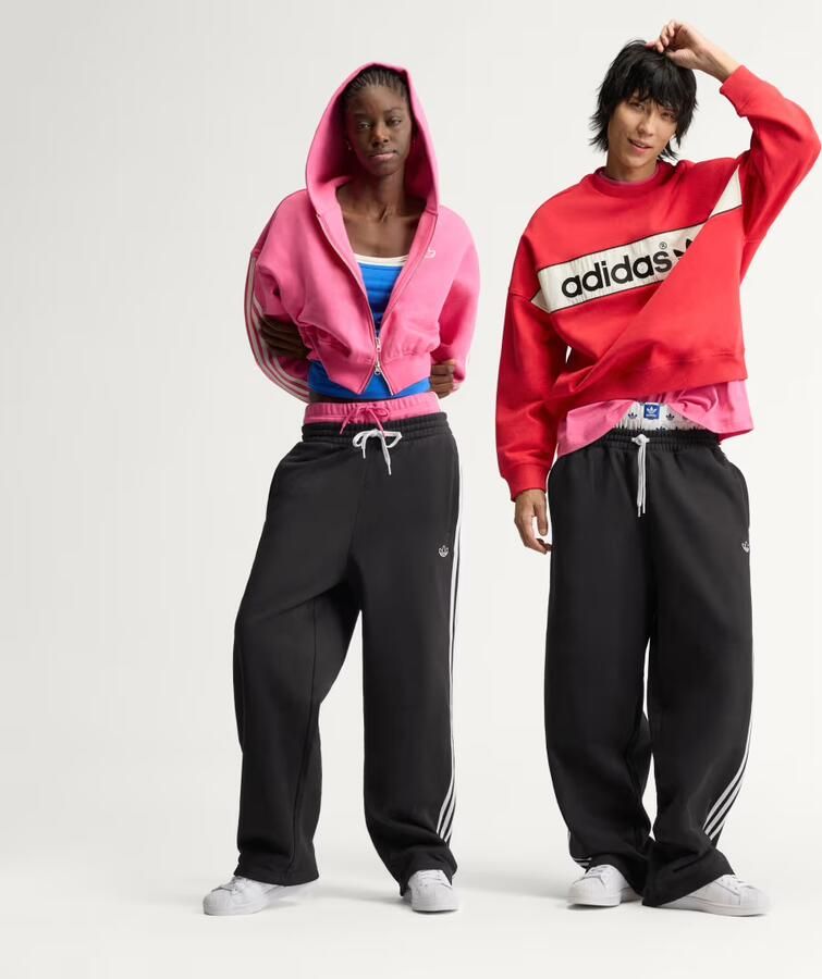 Adidas adiSignature 3 Stripes Open Hem Sweatpants - Foto 3
