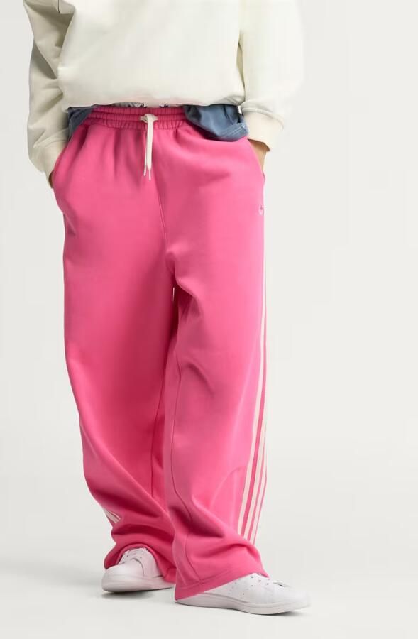 Adidas adiSignature 3 Stripes Open Hem Sweatpants